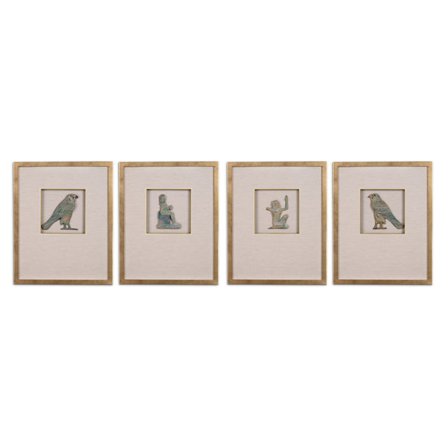 Artă murală Inlay Hermopolis, set de 4