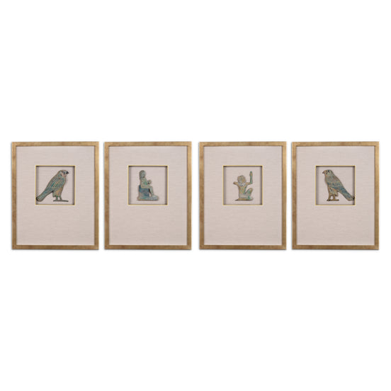 Artă murală Inlay Hermopolis, set de 4
