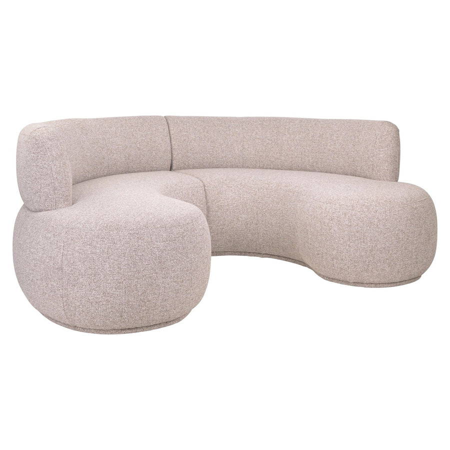 Bancă dining Sorrobon, maro cayenne, rotundă (set de 2)