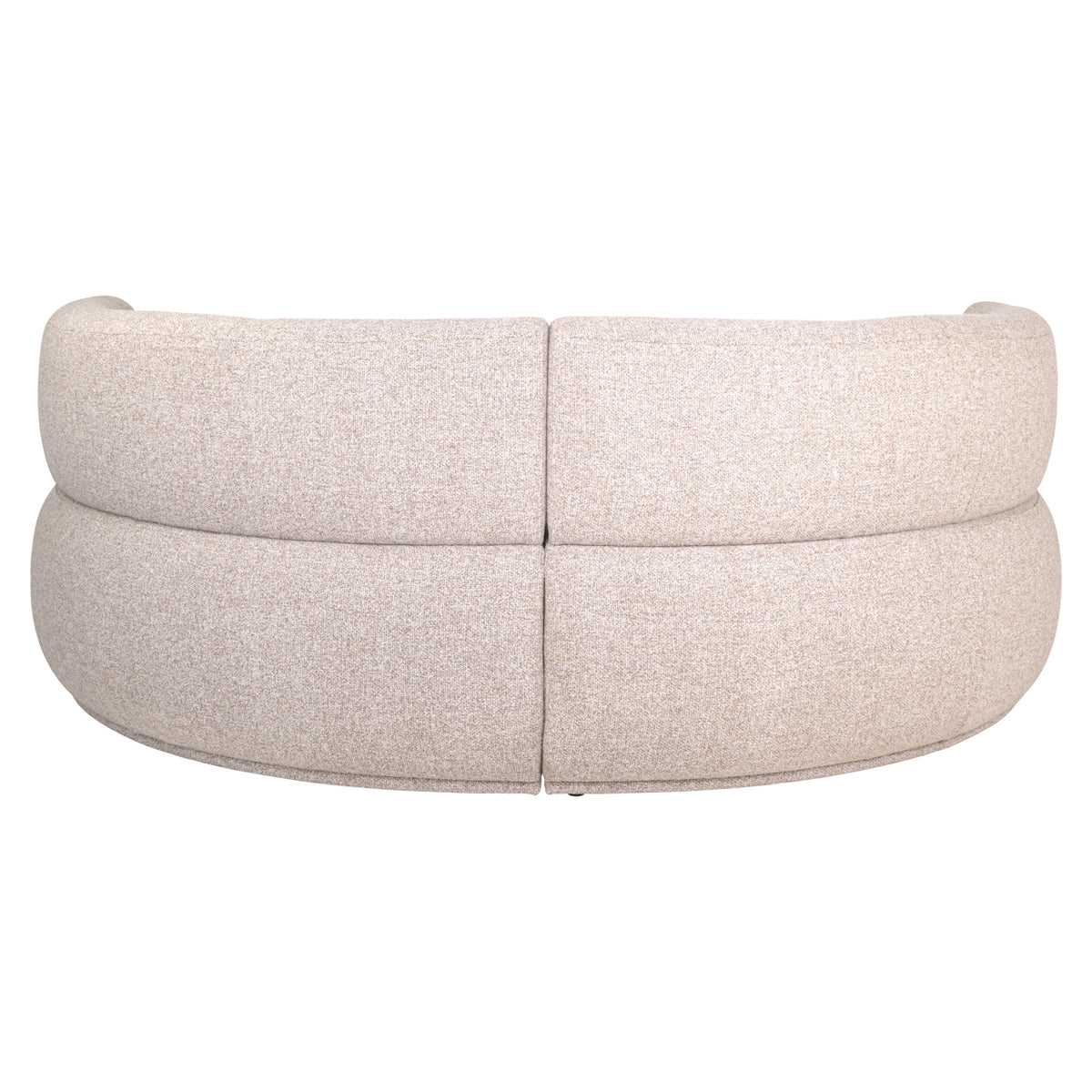 Bancă dining Sorrobon, maro cayenne, rotundă (set de 2)