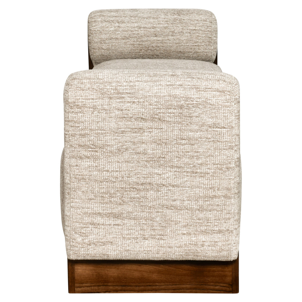 Băncuță Winslov, softweave natural, ignifug