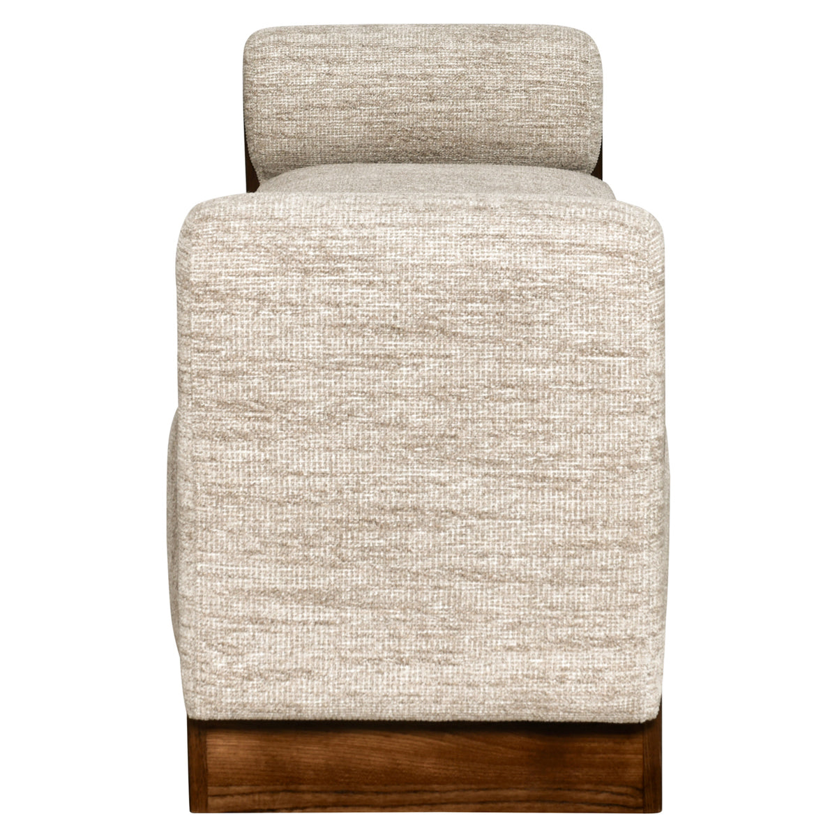 Băncuță Winslov, softweave natural, ignifug