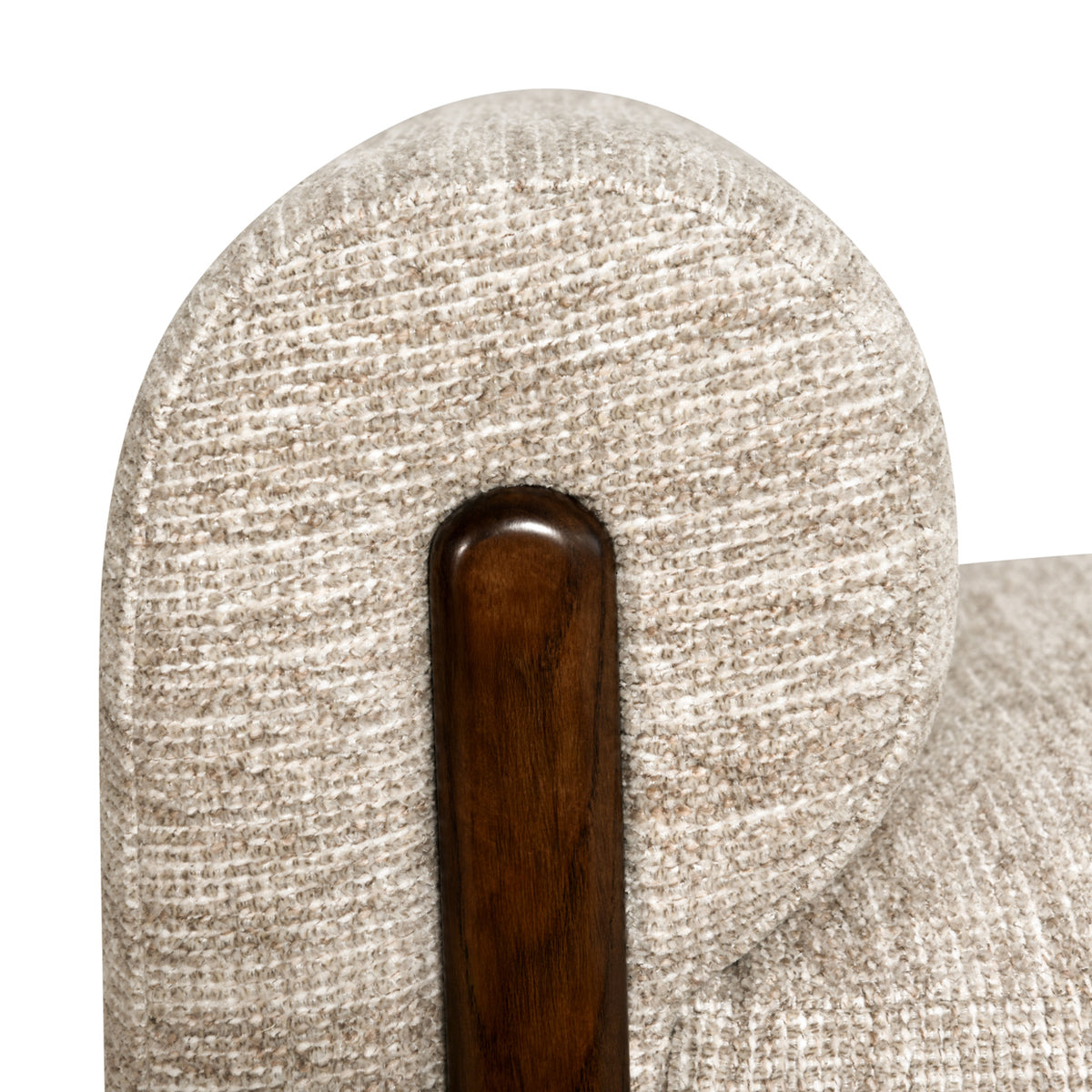 Băncuță Winslov, softweave natural, ignifug