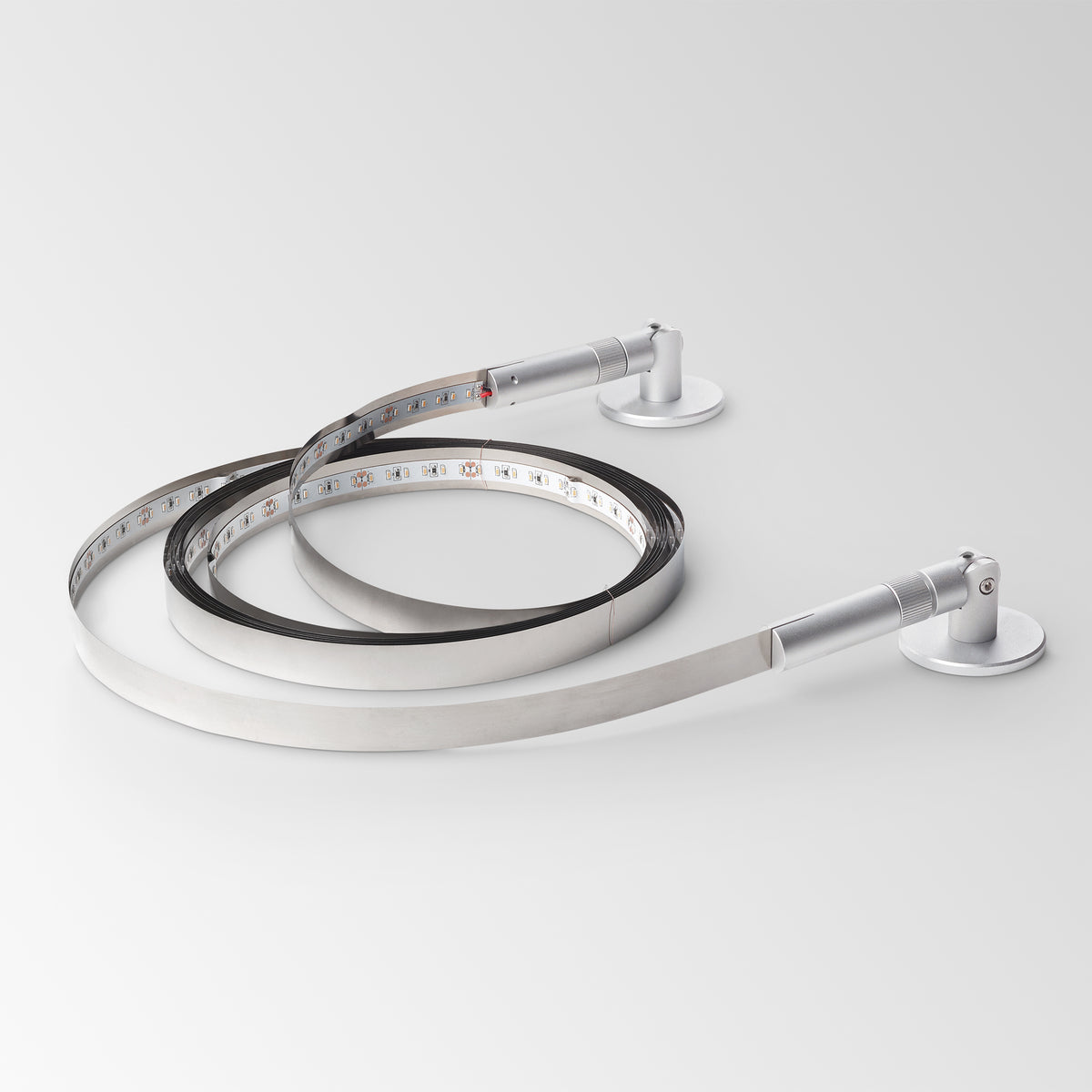 Bandă flexibilă Tesi 20 mm 5 m, oțel – ambient