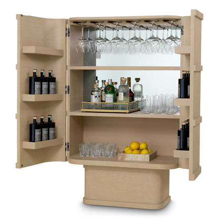 Bar Cabana, furnir de stejar spălat