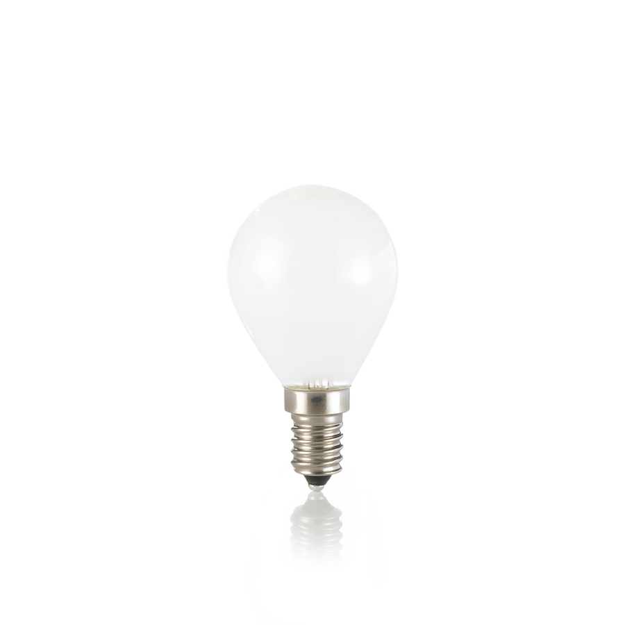 Bec LED E14 sferic 4W 3000K CRI80 dimabil, alb