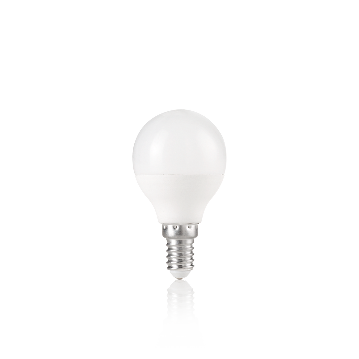 Bec LED E14 sferic 6W 3000K CRI80, alb