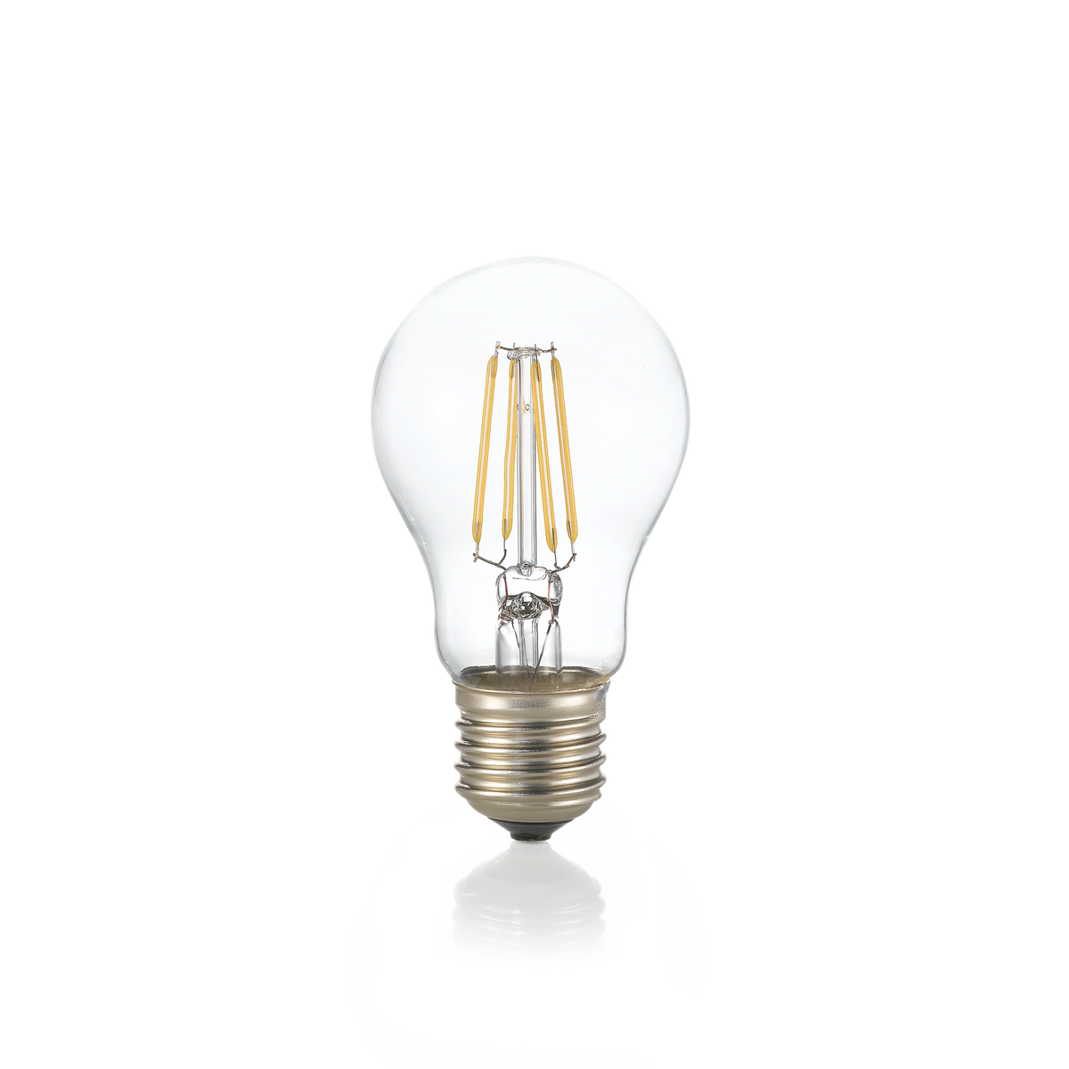 Bec LED E27 picătură 8W 3000K CRI90, transparent