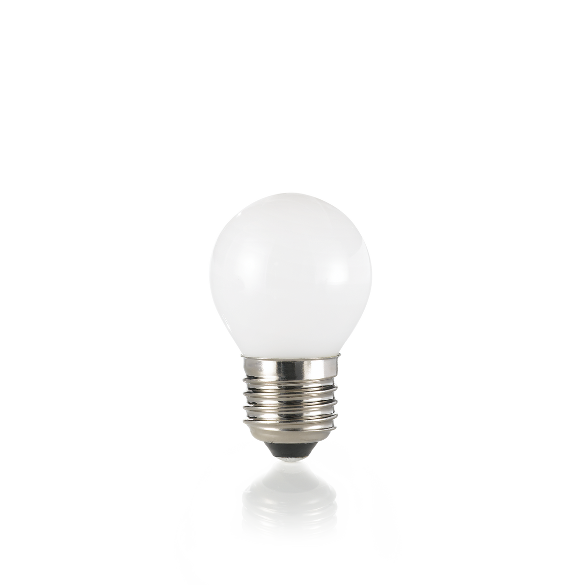 Bec LED E27 sferic 4W 3000K CRI80, alb