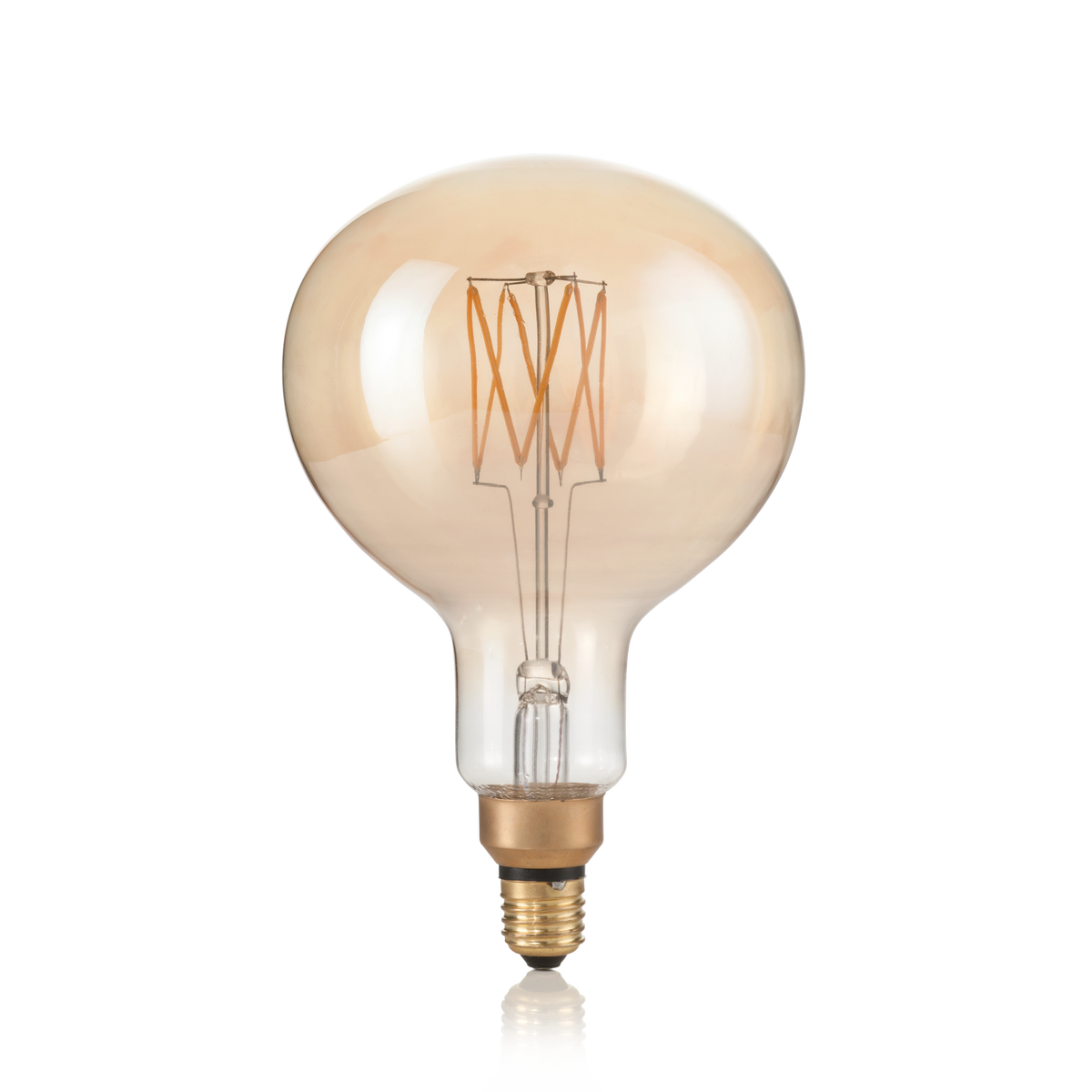 Bec LED E27 sferic D160 4W 2200K CRI80 dimabil, chihlimbar