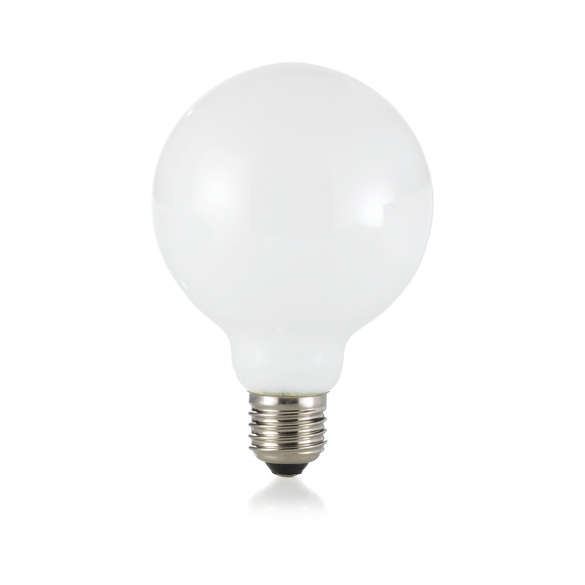 Bec LED E27 sferic D95 8W 4000K CRI80, alb