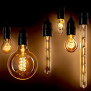 Bec LED Goldline lumânare, 3W, E14, ø 3,5 x 10 cm, set de 4