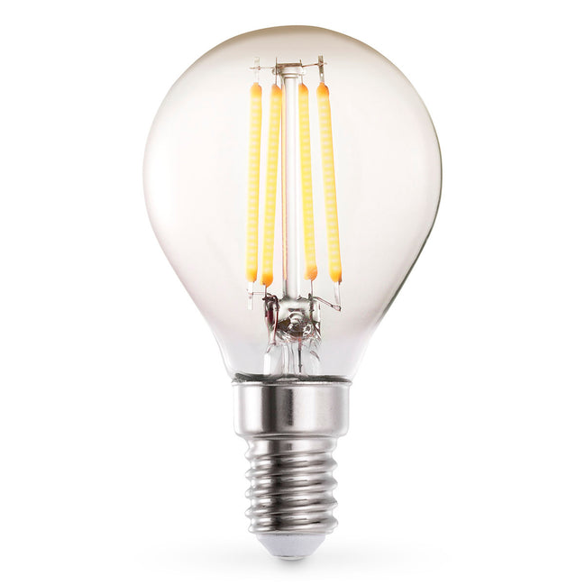 Bec LED Pară P45 4W E14 set de 4