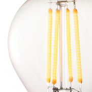 Bec LED Pară P45 4W E14 set de 4