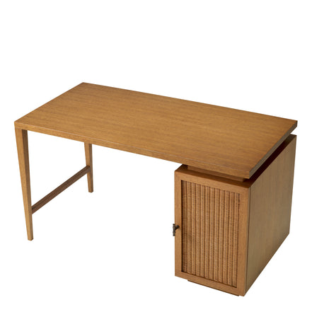 Birou Borchard, furnir de stejar caramel
