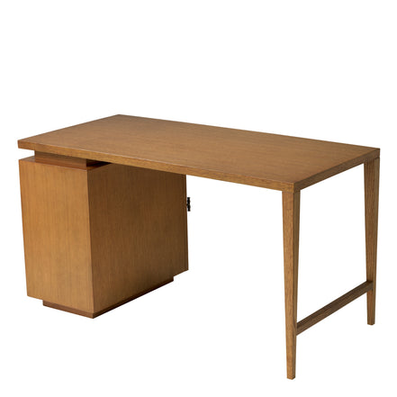 Birou Borchard, furnir de stejar caramel