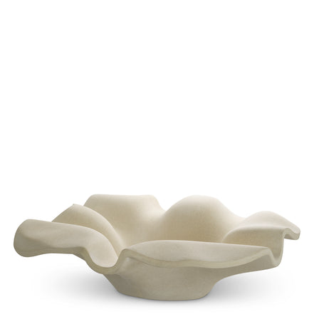 Bol de exterior Oceana, crem