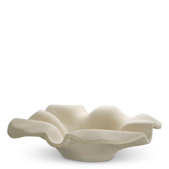 Bol de exterior Oceana, crem