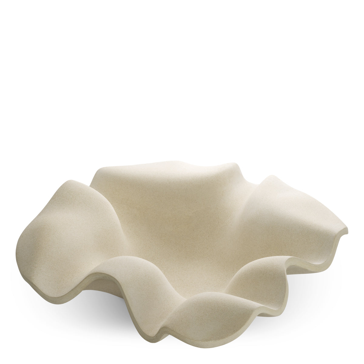 Bol de exterior Oceana, crem