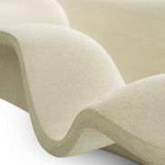 Bol de exterior Oceana, crem