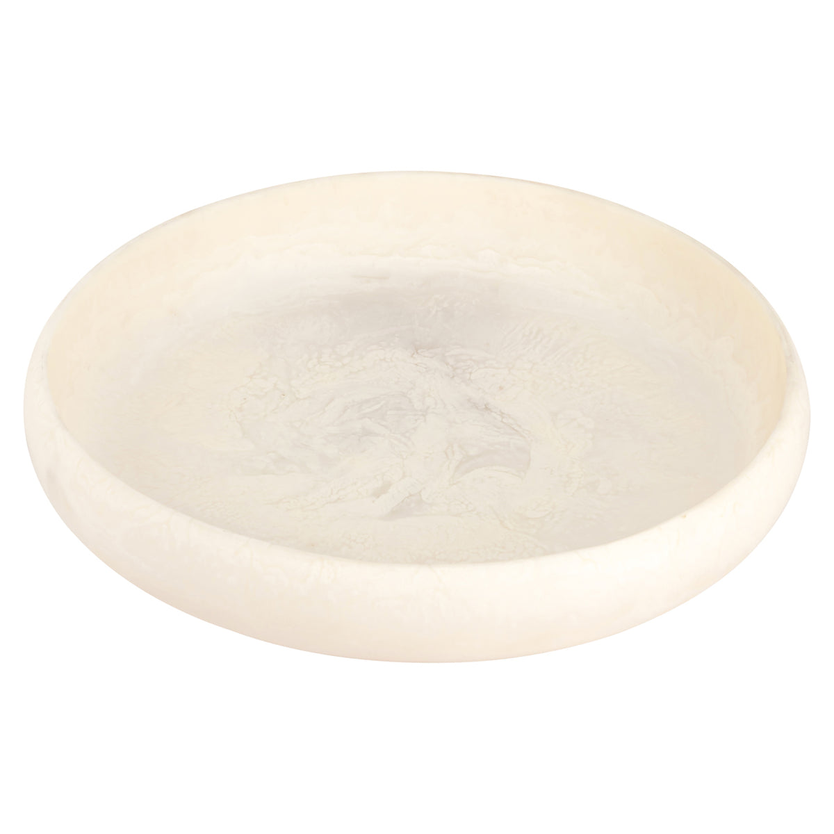 Bol decorativ Daisy, alb