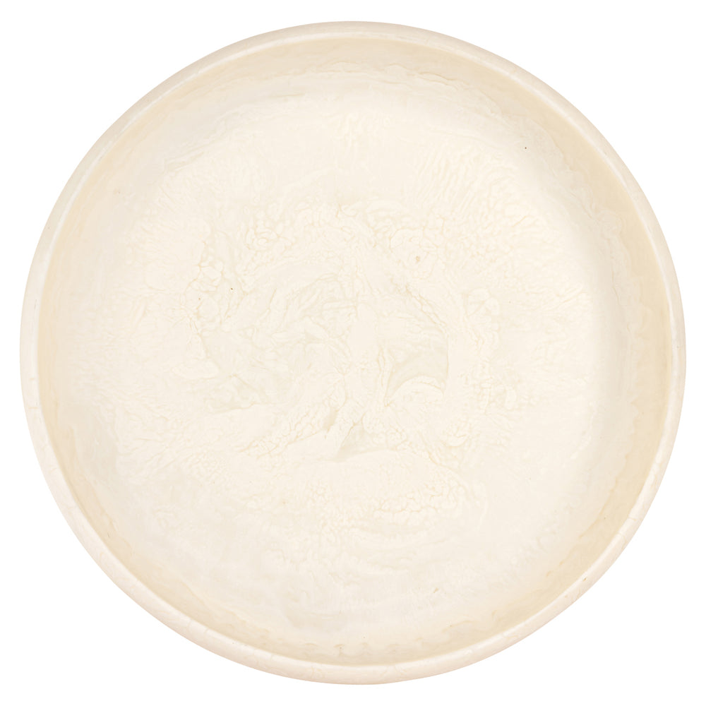 Bol decorativ Daisy, alb