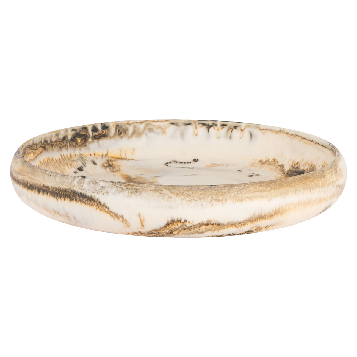 Bol decorativ Daisy, bej