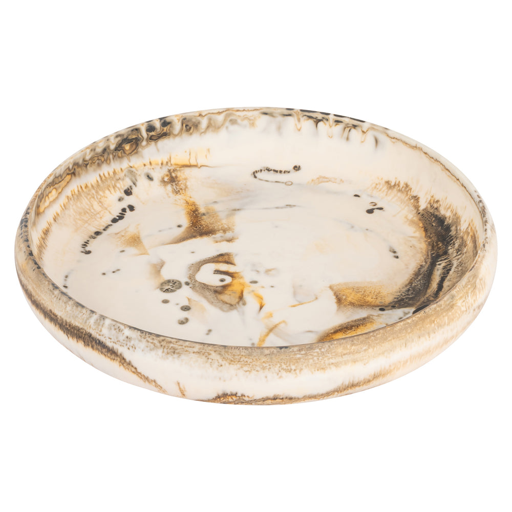 Bol decorativ Daisy, bej