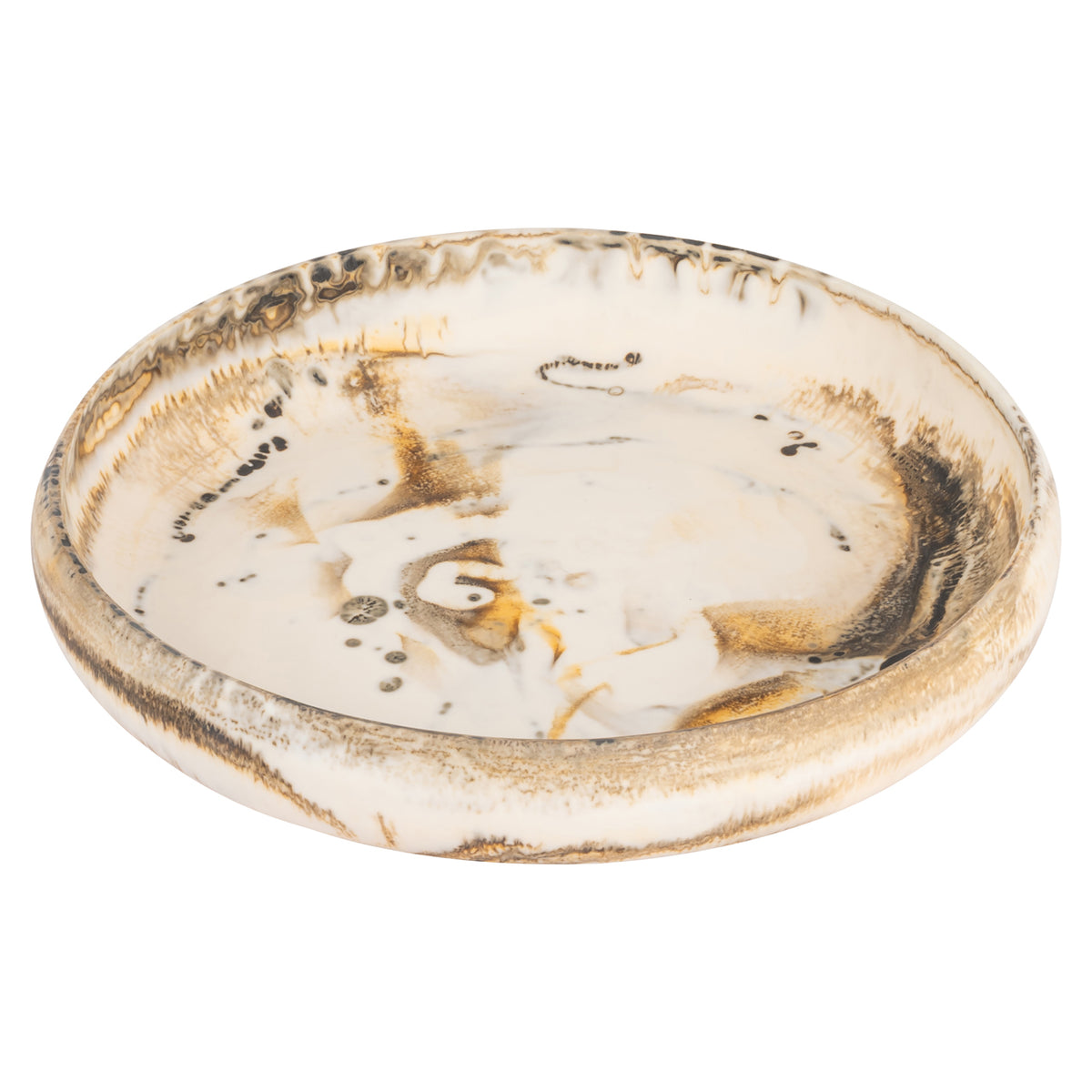 Bol decorativ Daisy, bej