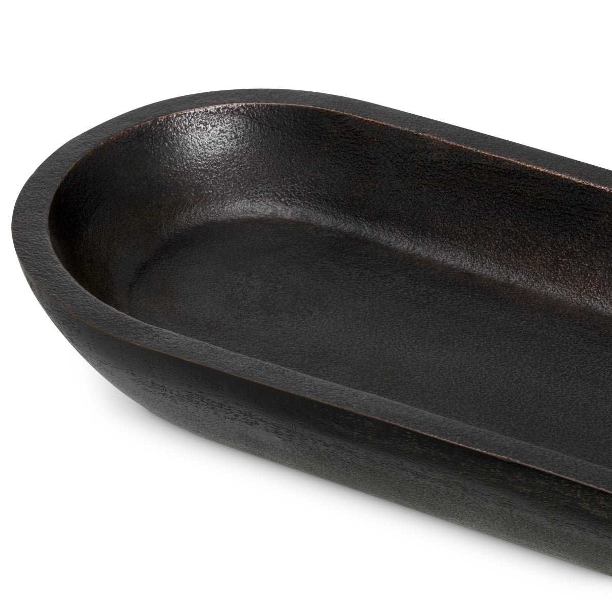 Bol decorativ Hulton, finisaj bronz