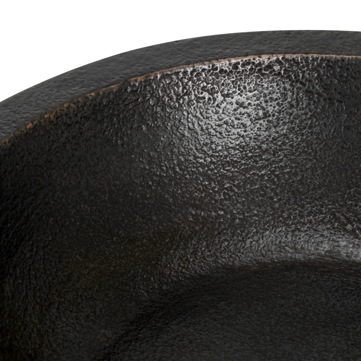 Bol decorativ Hulton, finisaj bronz