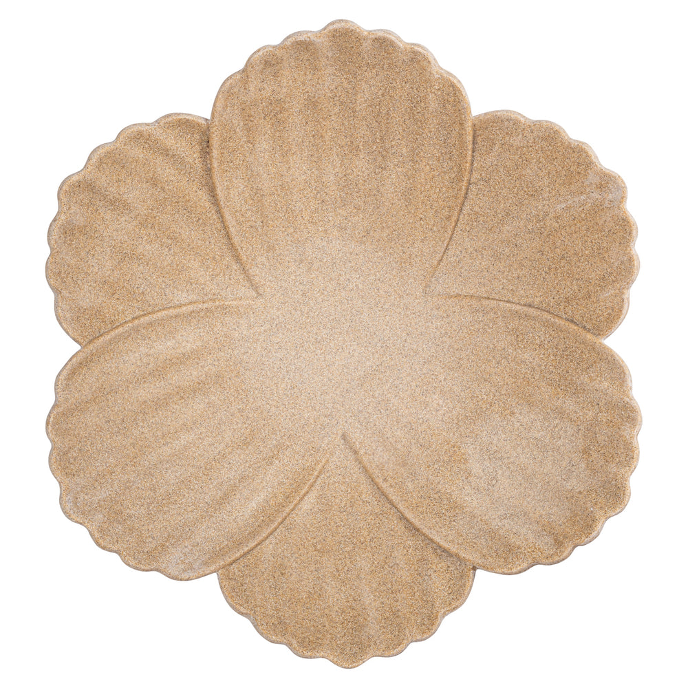 Bol decorativ Petal, bej