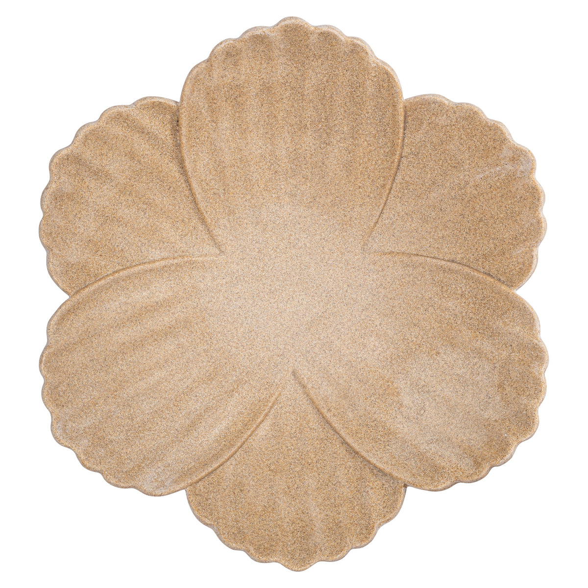 Bol decorativ Petal, bej