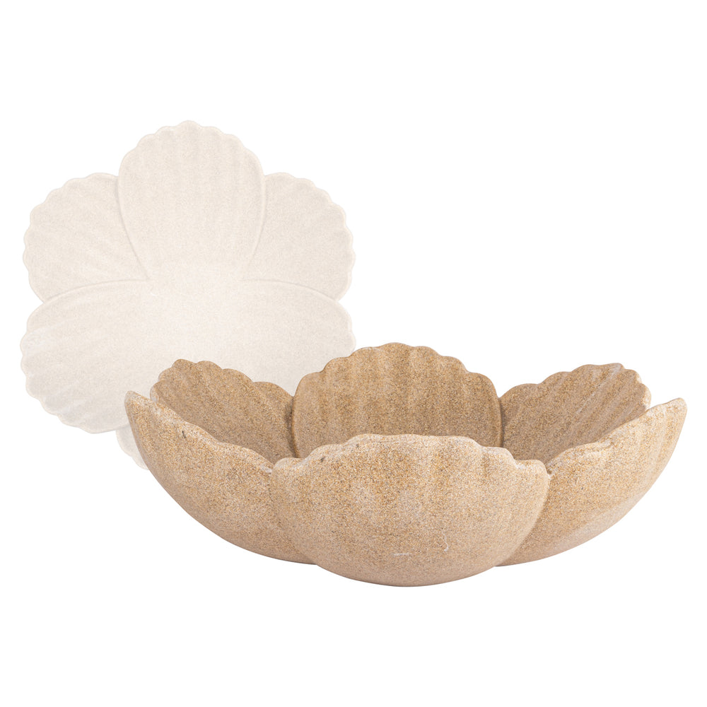 Bol decorativ Petal, bej