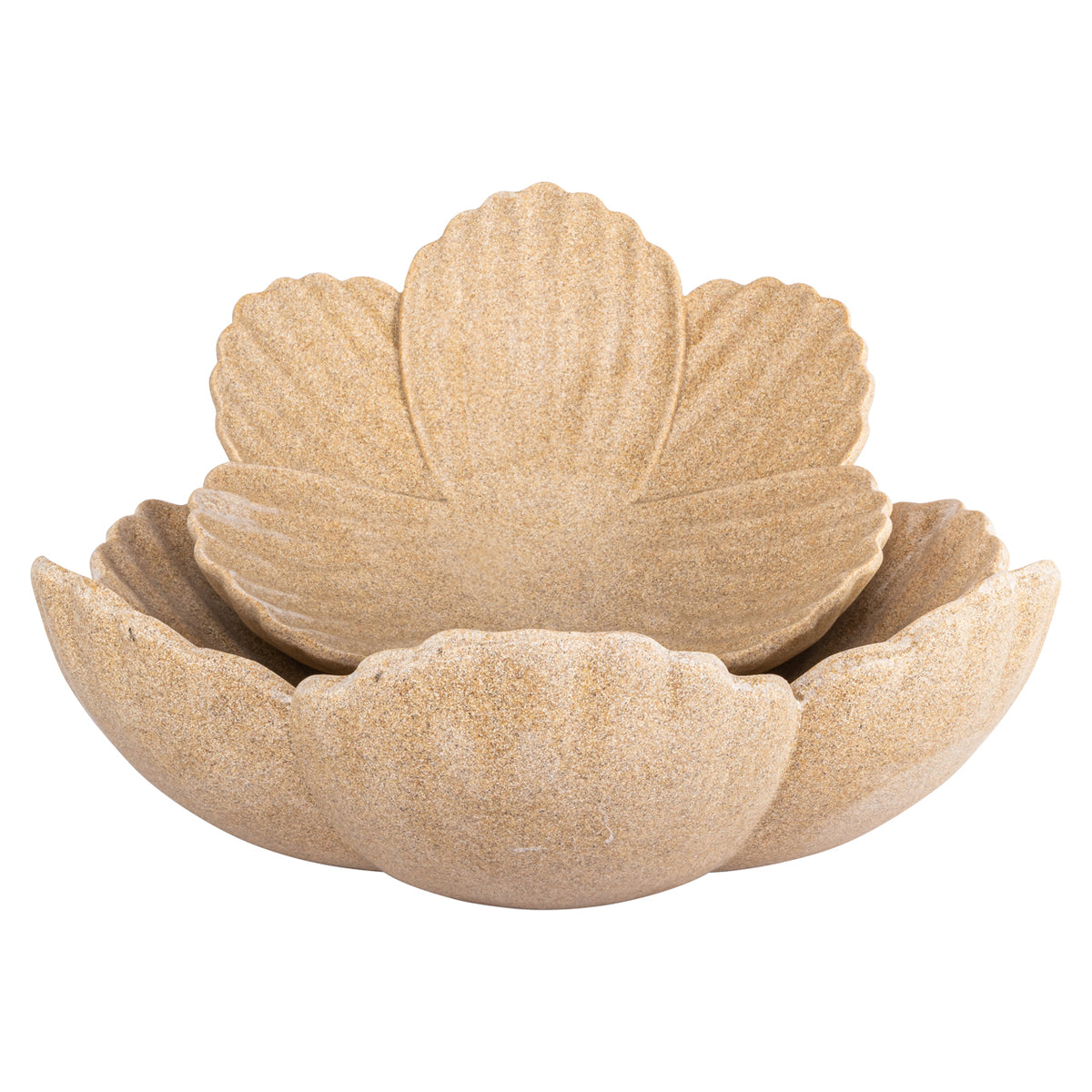 Bol decorativ Petal, bej
