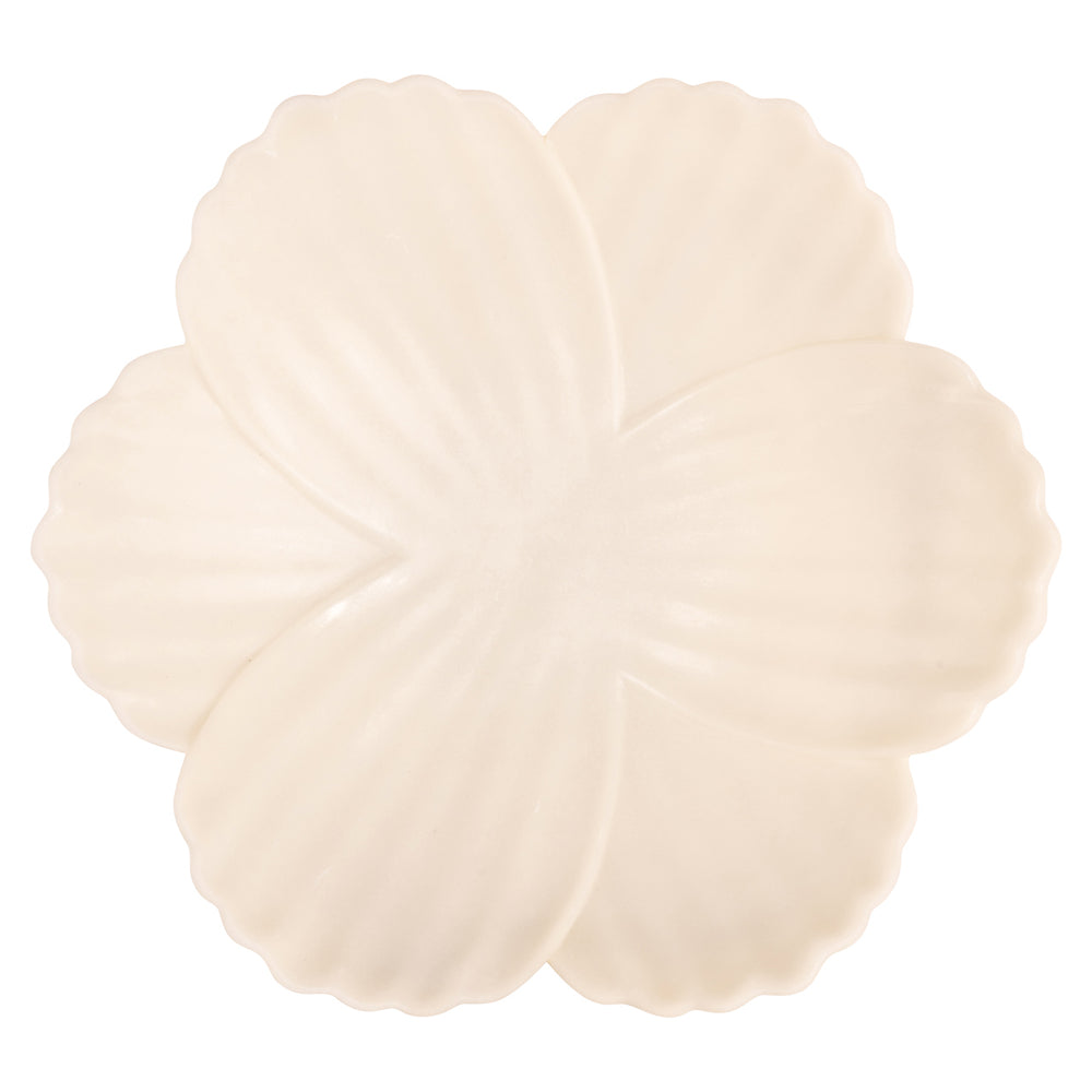 Bol decorativ Xena, alb, L