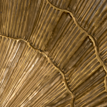 Bol Seashell, finisaj alamă vintage
