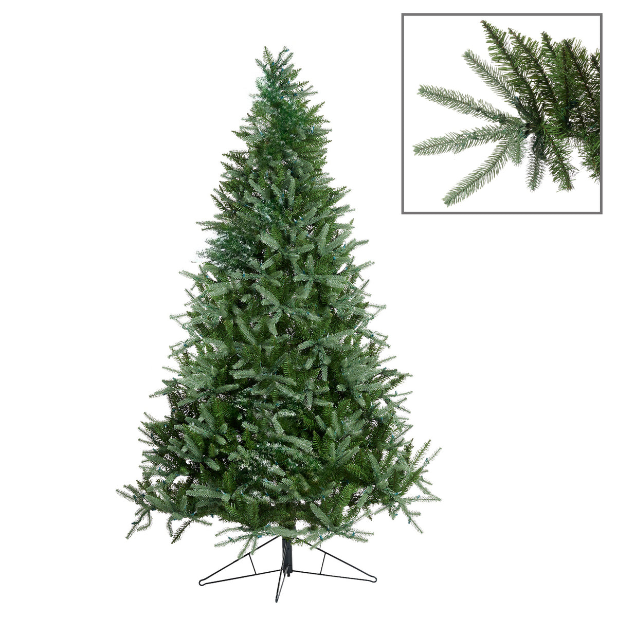 Brad artificial Beaumont mix, verde, 183 cm, 1161 de vârfuri