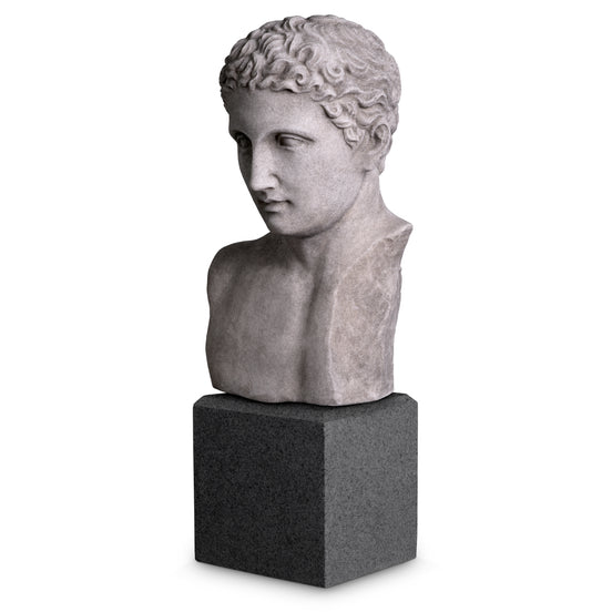 Bust Roman Imperial, piatră antichizată
