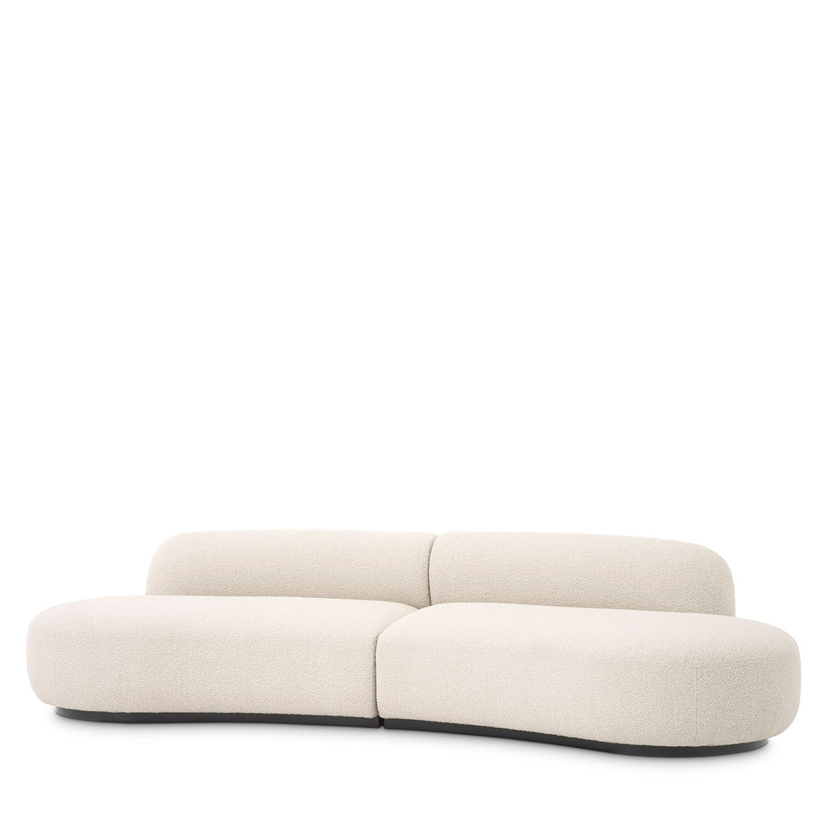 Canapea Björn S bouclé crem