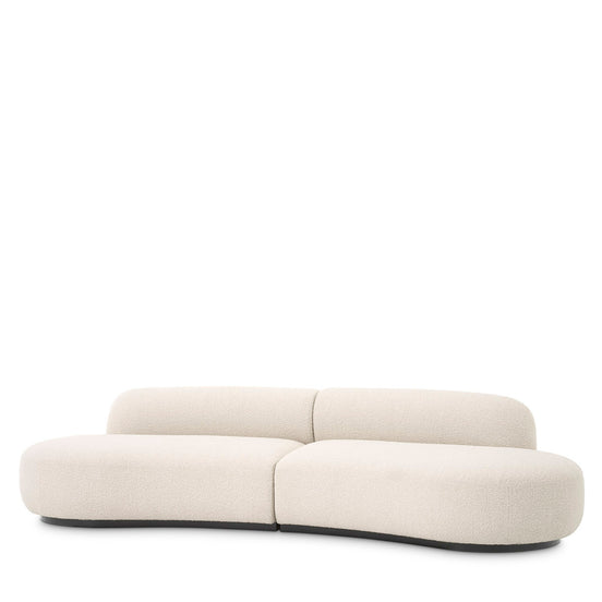 Canapea Björn S bouclé crem
