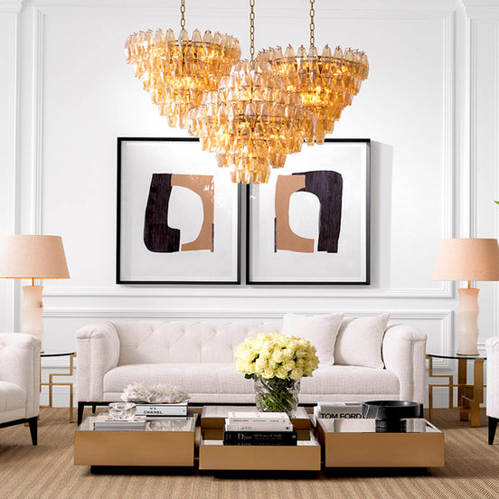 Canapea Cesare lyssa alb-crem