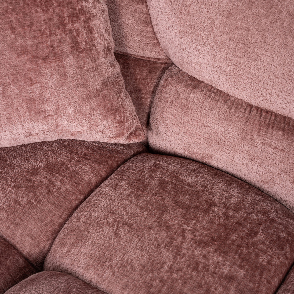 Canapea Charelle, chenille roz