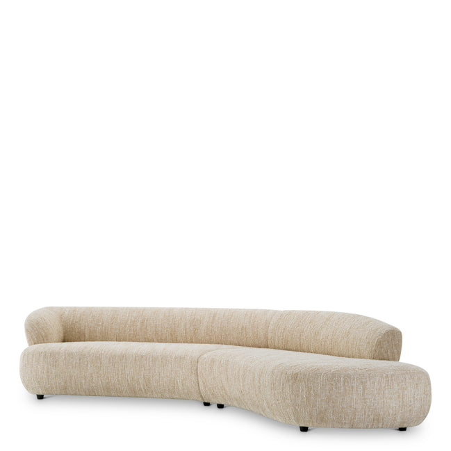 Canapea Cordova bouclé, sonata crem