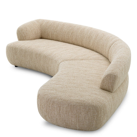 Canapea Cordova bouclé, sonata crem