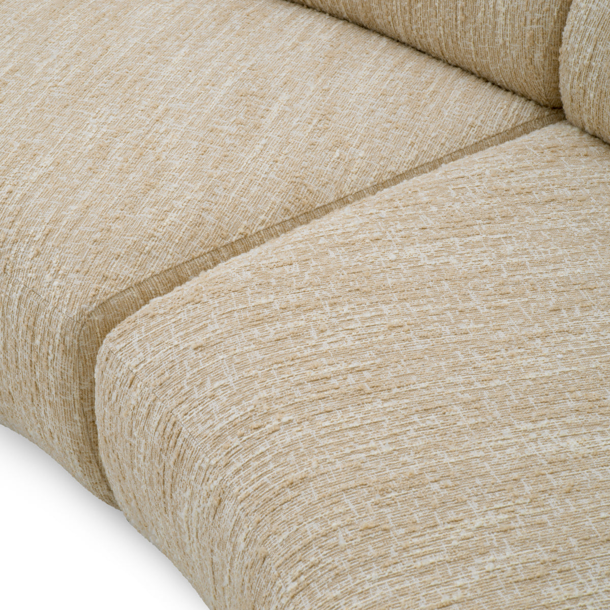 Canapea Cordova bouclé, sonata crem