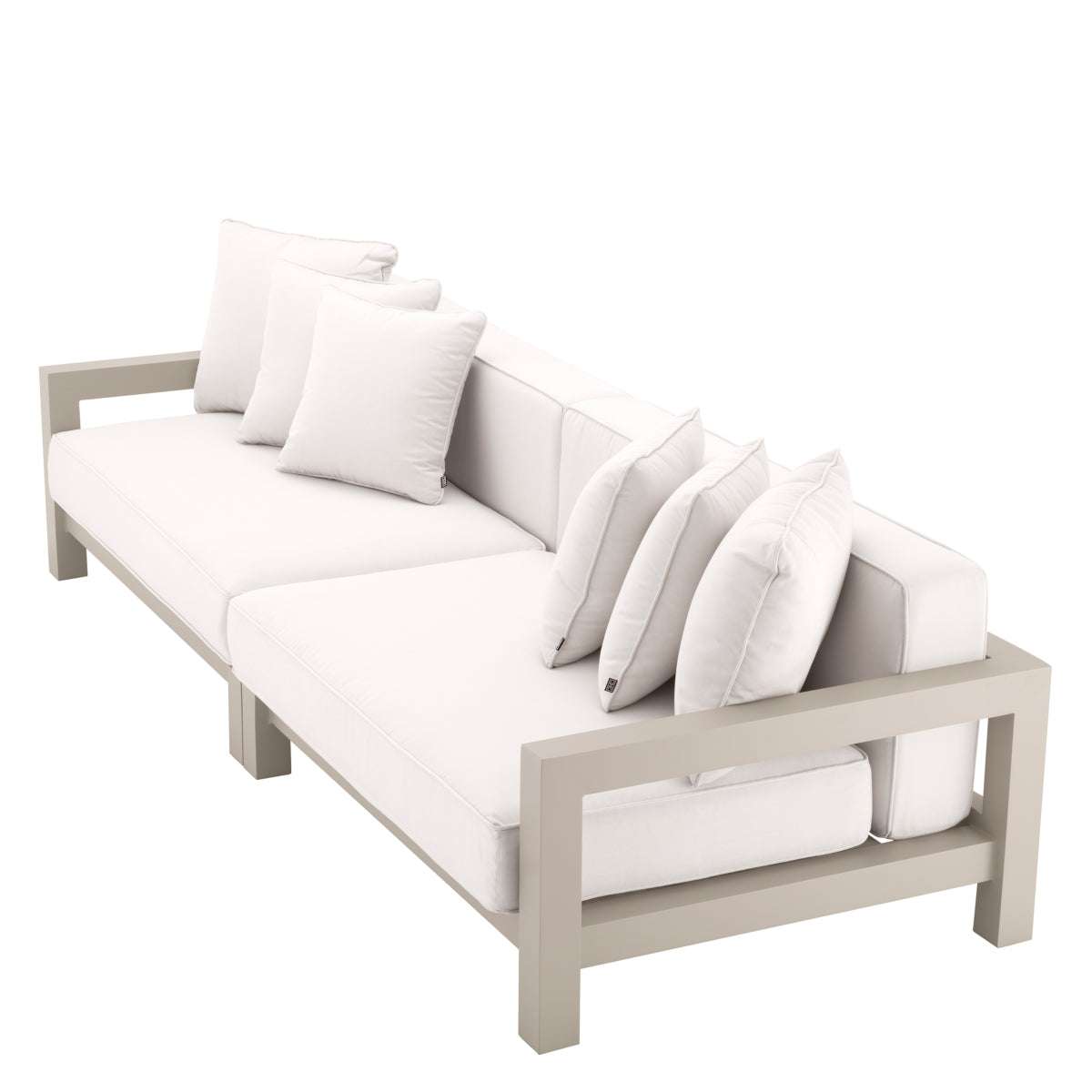 Canapea de exterior Cap-Antibes, nisip, Sunbrella canvas