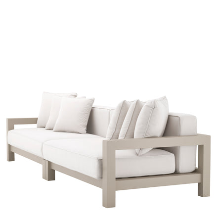 Canapea de exterior Cap-Antibes, nisip, Sunbrella canvas