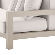 Canapea de exterior Cap-Antibes, nisip, Sunbrella canvas