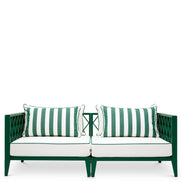 Canapea de exterior Ocean Club S, verde, blaise alb-crem, florent verde